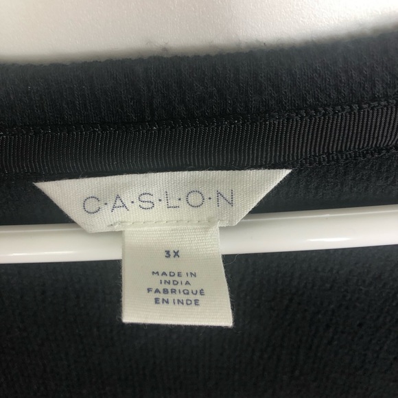 NWT Caslon | Plus Size Roundneck Drape Tank Top - Picture 9 of 10